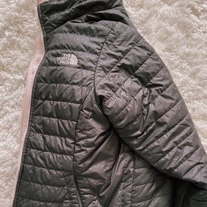 Reversible Cheetah print Northface Kids Jacket